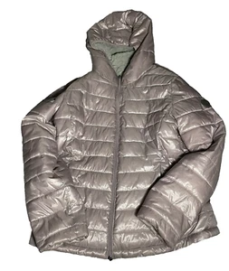 Chaqueta con Capucha Andre Mark Reversible Rosa Poliéster Nylon Mujer Pequeña - Imagen 1 de 10