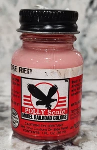 FLOQUIL POLLY SCALE RAILROAD MODEL PAINT 1oz - CABOOSE RED - Picture 1 of 6