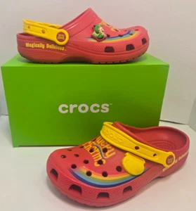 Crocs Classic rot Glücksbringer Schuhe Damengröße 9 Herrengröße 7 - Bild 1 von 20