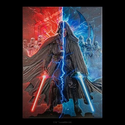 Displate Edição Limitada - The Dark Side - STAR WARS - Esgotado - Novo na Caixa! - Imagem 1 de 4