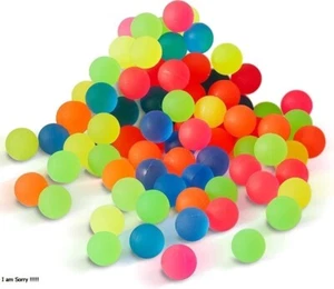 20 bolas rebotables, bolas de fiesta de juego para niños, juguete, bolas hinchables duras lisas, Reino Unido - Imagen 1 de 6