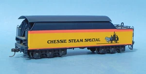 NYC HO Brass Mohawk Tender, Painted "Chessie Steam Special," Key Imports - Picture 1 of 8