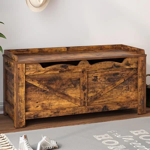 Panche contenitore per ingresso, Panca con portaoggetti, Cassapanca, Pouf Organi - Foto 1 di 9