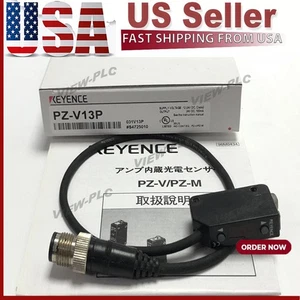 1PC KEYENCE PZ-V13P Fiber Optic Sensor PZV13P New US Free TAX  US Free TAX - Picture 1 of 3
