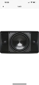 Premium Proficient Audio AW500TT Outdoor Stereo 5-1/4" Speaker Black NEW - Picture 1 of 5