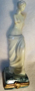 Caja de baratijas Limoges Francia Peint Main "Venus De Milo" Gerard Ribierre GR 277/750 - Imagen 1 de 17