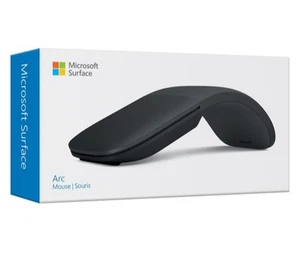Microsoft Surface Arc Mouse Bluetooth Black - Picture 1 of 7