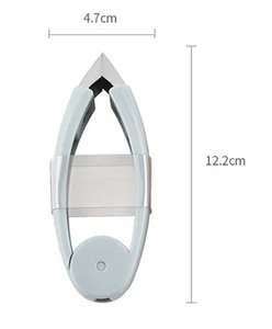 Pelapatate occhi frutta cucina fragola scafo strumento rimozione occhi gadget ananas nuovo - Foto 1 di 9