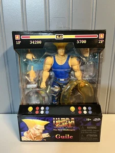 Jada Toys Ultra Street Fighter II Blue Player 2 Guile Target Exclusive Brand New - Picture 1 of 4