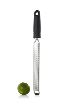 AdHoc GIANO Grattugia fine Multiuso INADHOC-GG20, Inoxidable, Argento/Nero 9E4J - Immagine 1 di 4