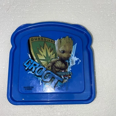 Groot Sandwich Container Green with Blue Lid - Image 1 of 4