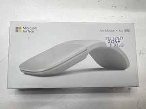 Microsoft Surface Arc Wireless Mouse curveddesign Surface Pro White (1791) - New - Picture 1 of 6