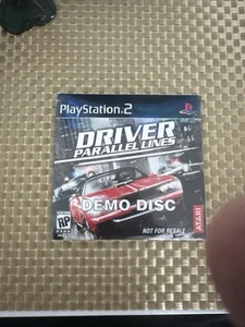 New Sealed Not For Resale Driver Parallel Lines PlayStation 2 (2006) Demo Disc - Picture 1 of 9
