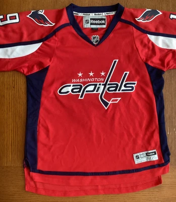 Camiseta Reebok Washington Capitals Backstrom Roja Juvenil Talla L/XL Foto 1 de 4