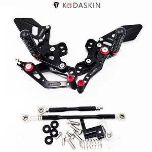 Motorcycle Step Foot Peg Footrest Wide Left and Right Set For HONDA CBR650R 650F - Bild 1 von 2