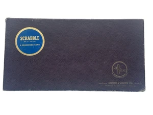 Scrabble Selchow & Righter Vintage (Board Game 1948-1953) - Complete Set - Picture 1 of 15