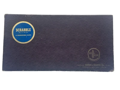 Scrabble Selchow & Righter Vintage (Board Game 1948-1953) - Complete Set - Image 1 of 4