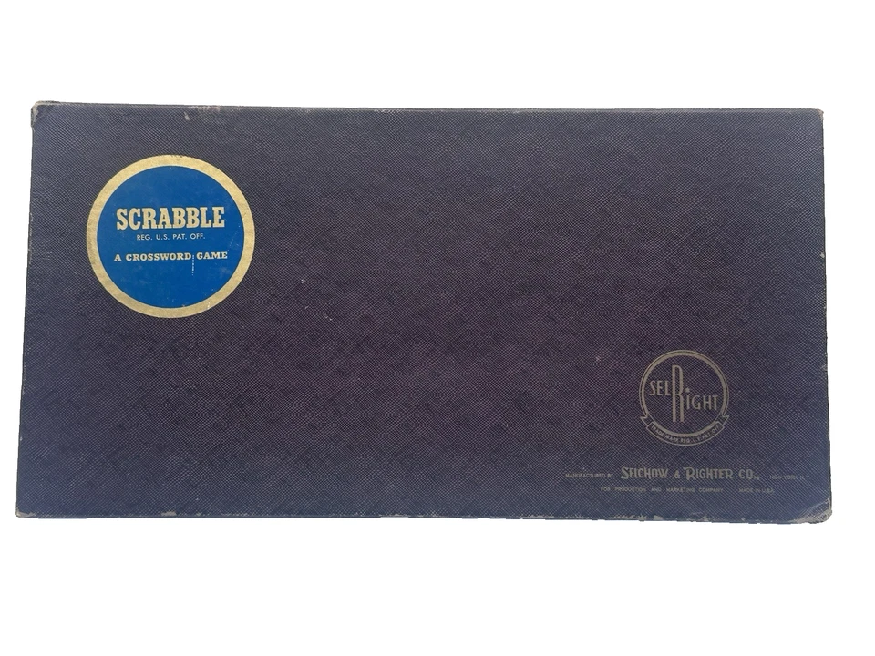 Scrabble Selchow & Righter Vintage (Board Game 1948-1953) - Complete Set - Image 1 of 4