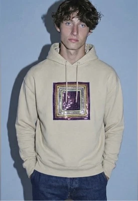 Christopher John Rogers X J.Crew Sudadera con Capucha Heritage Polar Con Lentejuelas Mediana Nueva con Etiquetas Foto 1 de 4