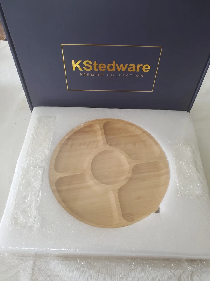 JUEGO DE TABLERO DE PAN DE CARNE Y QUESO CHARCUTERÍA MADERA VAJILLA JUEGO DE SERVIR Foto 1 de 4