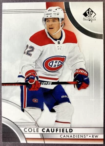 2023-24 SP Hockey #18 Cole Caufield Montreal Canadiens - Picture 1 of 1