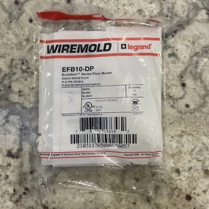 WIREMOLD EFB10-DP 2.3X4.652 DEVICE PLATE WHITE - Picture 1 of 2