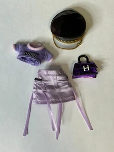 Monster High Set di 4 vestiti viola per bambola - Foto 1 di 21