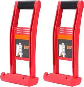 Skelang 2 Pcs Drywall Carrier, Lift and Carry Panel Mover, ABS Plastic Panel Car - Picture 1 of 12