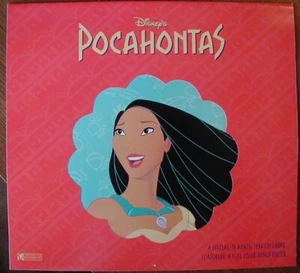Disney's Pocahontas 1996 Wall Calendar(12X12) - Picture 1 of 2