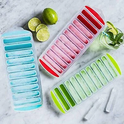 3pc Ice Cube Tray With Mould Honeycomb Shape Silicone Freezer Chocolate Jelly Uk - Image 1 of 3