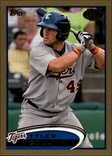 2012 Topps Pro Debut Gold #6 Tyler Collins /50