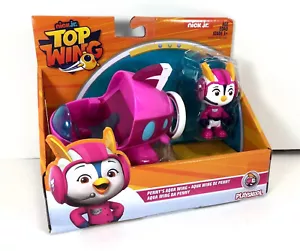 NEW Nick Jr TOP WING 3" Action FIGURE & VEHICLE Racer PENNY Toy Aqua Wing Car - Picture 1 of 7