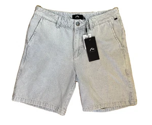 Rusty Surf Railroad Shorts Colour Railroad Blue Regular Fit W30 - Picture 1 of 8