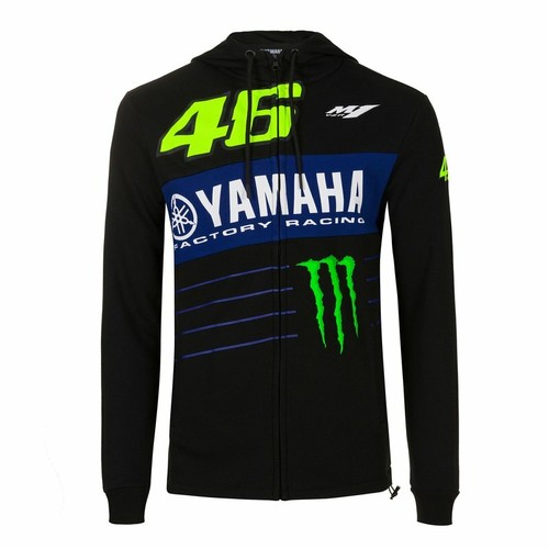 VR46 Felpa con Cappuccio Ufficiale Valentino Rossi Power Line YMMFL 396604