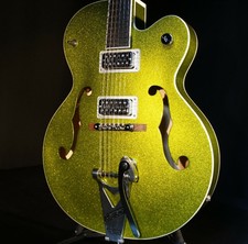 Gretsch G6120SH Green Sparkle Brian Setzer Hot Rod New Edition Mint 2018