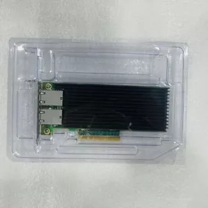 Low Silicom PE210G2I40E-T-LP Dual Port 10GbE 10GB RJ45 Ethernet Adapter x540-t2 - Picture 1 of 4