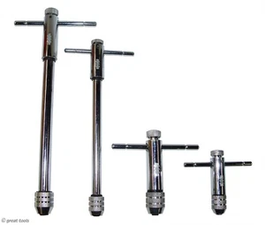 RATCHETING TAP WRENCH HANDLE SET – tap handles – machinist tool – hand tools - Picture 1 of 2