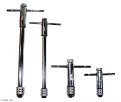 RATCHETING TAP WRENCH HANDLE SET – tap handles – machinist tool – hand tools  - Image 1 of 2