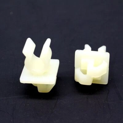 2X Hood Support Prop Rod Clip Holder Holds 6mm & 7mm Rods For Toyota 53452-90351 - Image 1 of 4