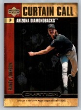 2000 Upper Deck Curtain Call #CC10 Randy Johnson Arizona Diamondbacks