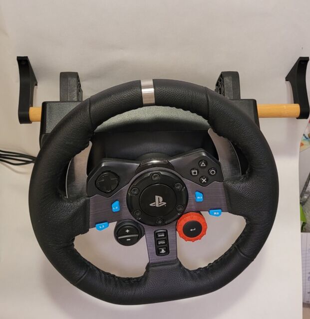 Volante Logitech G27 + adaptador PS4 + suporte Wheel Stand Pro