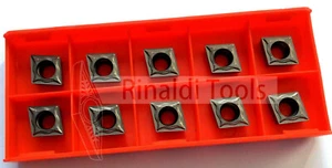 10 x Wendeschneidplatten CCMT 09T304-HF Cermet NEU!! Mit Rechnung!! - Picture 1 of 1