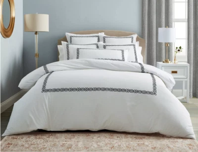 Wamsutta Full Queen Duvet Cover Set - Chelmsford Eiffel Tower - Photo 1/3