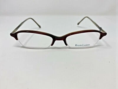 Monturas para gafas Ralph Lauren RL676 0P2U 48-14-135 rojo medio borde WH53 Foto 1 de 4