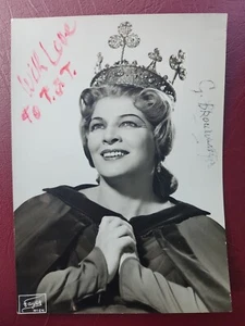 Autogramm Gré Brouwenstijn niederländische Opernsängerin signiertes Foto - Bild 1 von 4