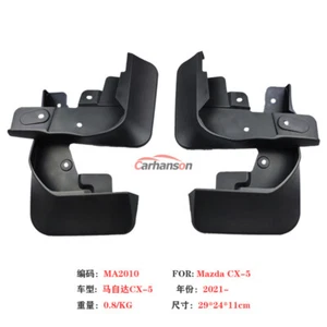 Splash Guards for Car Accessories Mazda CX5 2024 Front Rear Mud Flaps Mudguards - Picture 1 of 11