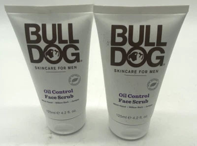 Bulldog Cuidado de la Piel para Hombres, Exfoliante Facial Control de Aceite, 4.2 fl oz NUEVO Juego de 2 Foto 1 de 2