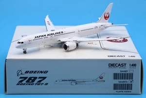 JC Wings 1:400 Japan Airlines JAL Boeing B787-9 Diecast Modelo JA862J Flaps Down - Imagen 1 de 13