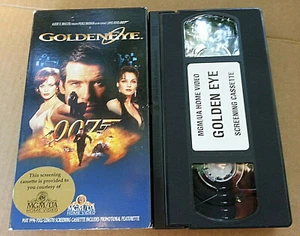 RARE SCREENING VHS JAMES BOND Goldeneye 007 - PROMO SCREEENER DEMO - Picture 1 of 4
