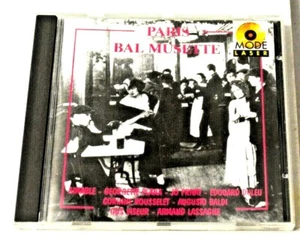 CD PARIS BAL MUSETTE MUSIQUE PAS VINYLE 45 33 TOURS - Imagen 1 de 2